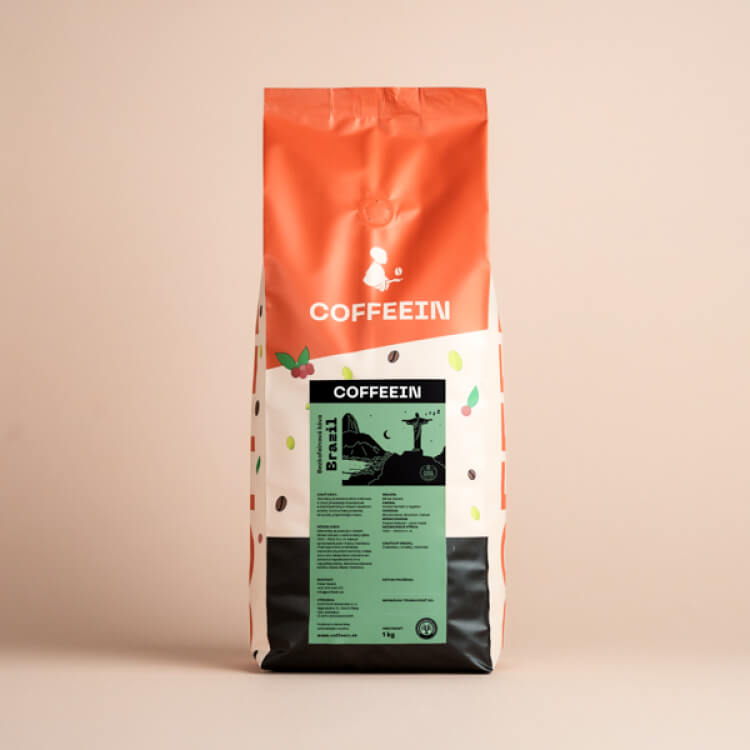 Cafea decofeinizată – BRASIL CERRADO SWISS WATER foto 4